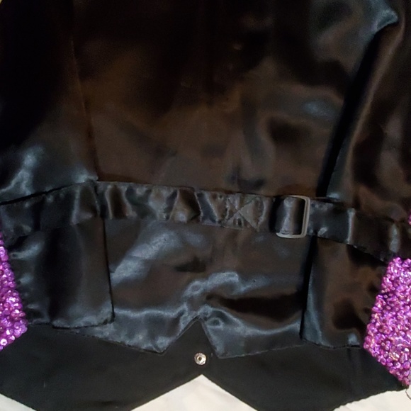 001 USA Beaded Sequin Vest - Picture 4 of 4